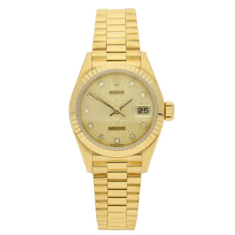 rolex watches ladies second hand